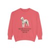 Bedlington Terrier Mom Sweatshirt, Watermelon, front view