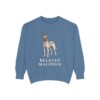 Belgian Malinois Sweatshirt, Blue Jean, front view