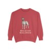 Belgian Malinois Sweatshirt, Crimson, front view