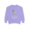 Belgian Malinois Dad Sweatshirt, Violet, front view