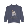 Belgian Malinois Sweatshirt, Denim, front view