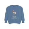 Belgian Malinois Humor Sweatshirt, Blue Jean, front view