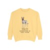 Belgian Malinois Humor Sweatshirt, Butter, front view