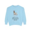 belgian-malinois-sweatshirt-mom-chambray Belgian Malinois Mom Sweatshirt, Chambray, front view