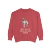 belgian-malinois-sweatshirt-mom-crimson Belgian Malinois Mom Sweatshirt, Crimson, front view
