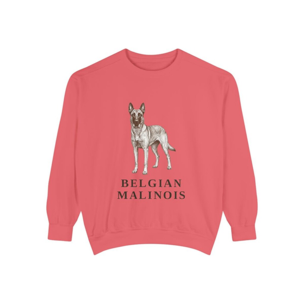 Belgian Malinois Sweatshirt, Watermelon, front view