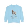 Belgian Sheepdog Sweatshirt, Chambray, front view