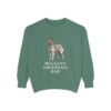 Belgian Sheepdog Dad Sweatshirt, Light Green, front view