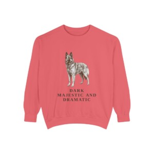 Belgian Sheepdog Humor Sweatshirt, Watermelon, front view