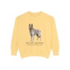 Belgian Sheepdog Latin Sweatshirt, Butter, front view