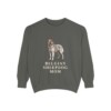 Belgian Sheepdog Mom Sweatshirt, Pepper, front view