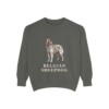 Belgian Sheepdog Sweatshirt, Pepper, front view