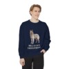 Belgian Sheepdog Sweatshirt, True Navy, person 1 front