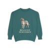 belgian-tervuren-sweatshirt-blue-spruce Belgian Tervuren Sweatshirt, Blue Spruce, front view