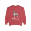 belgian-tervuren-sweatshirt-crimson Belgian Tervuren Sweatshirt, Crimson, front view