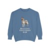 Belgian Tervuren Dad Sweatshirt, Blue Jean, front view