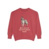 Belgian Tervuren Dad Sweatshirt, Crimson, front view
