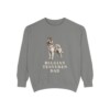 Belgian Tervuren Dad Sweatshirt, Grey, front view