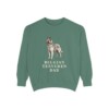 Belgian Tervuren Dad Sweatshirt, Light Green, front view