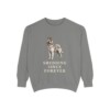 Belgian Tervuren Humor Sweatshirt, Grey, front view