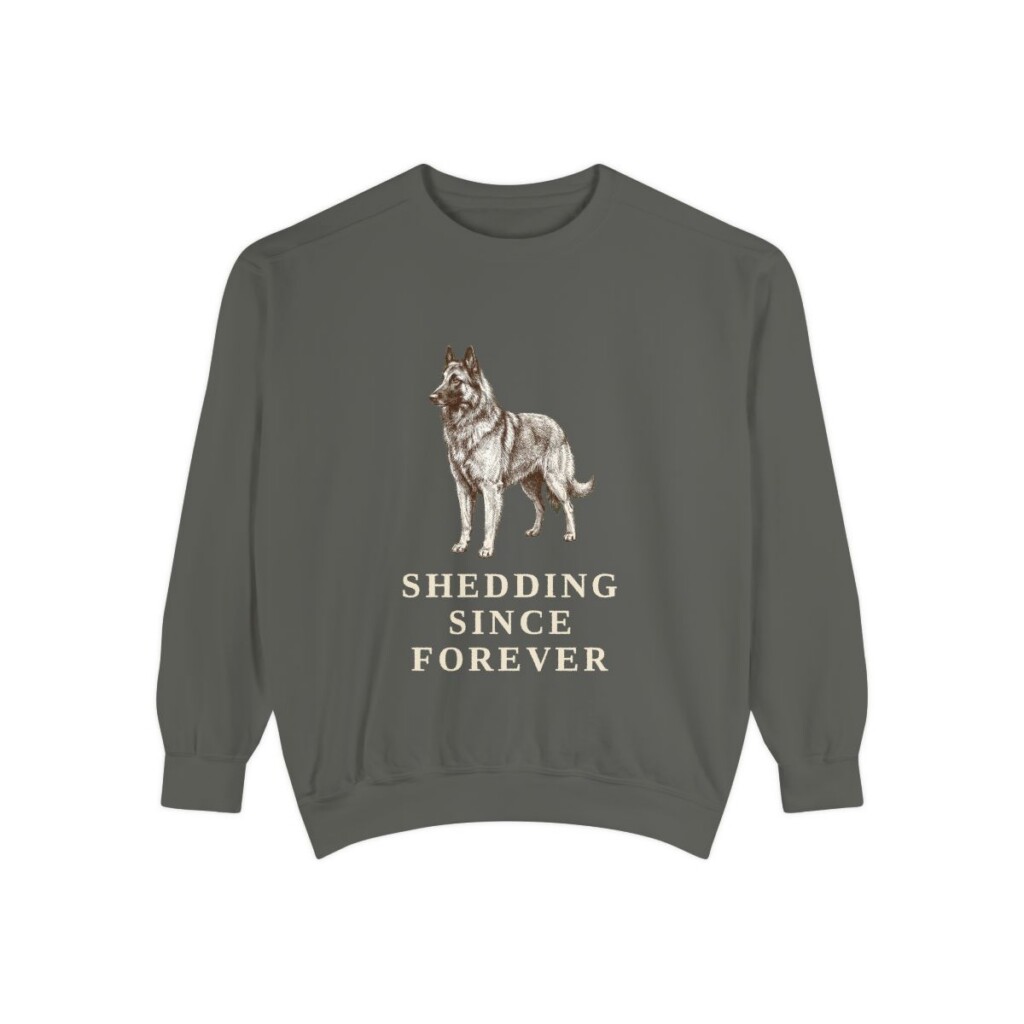 Belgian Tervuren Humor Sweatshirt, Pepper, front view