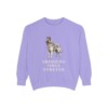 Belgian Tervuren Humor Sweatshirt, Violet, front view