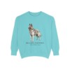 Belgian Tervuren Latin Sweatshirt, Chalky Mint, front view