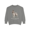 Belgian Tervuren Latin Sweatshirt, Grey, front view