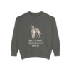 belgian-tervuren-sweatshirt-mom-pepper Belgian Tervuren Mom Sweatshirt, Pepper, front view