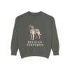 belgian-tervuren-sweatshirt-pepper Belgian Tervuren Sweatshirt, Pepper, front view