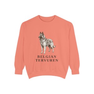 Belgian Tervuren Sweatshirt, Terracotta, front view