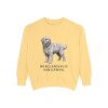 Bergamasco Sheepdog Sweatshirt, Butter, front view