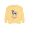 Bergamasco Sheepdog Dad Sweatshirt, Butter, front view