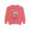 Bergamasco Sheepdog Dad Sweatshirt, Watermelon, front view
