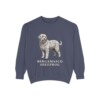 Bergamasco Sheepdog Sweatshirt, Denim, front view