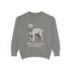Bergamasco Sheepdog Sweatshirt, Grey, front view