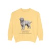Bergamasco Sheepdog Latin Sweatshirt, Butter, front view