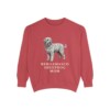 Bergamasco Sheepdog Mom Sweatshirt, Crimson, front view
