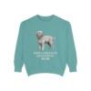 Bergamasco Sheepdog Mom Sweatshirt, Seafoam, front view