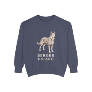 Berger Picard Sweatshirt, Denim, front view