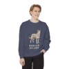 Berger Picard Sweatshirt, Denim, person 1 front