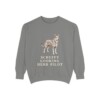 Berger Picard Humor Sweatshirt, Grey, front view