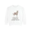Berger Picard Humor Sweatshirt, White, front view