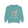 berger-picard-sweatshirt-latin-seafoam Berger Picard Latin Sweatshirt, Seafoam, front view