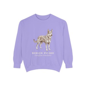 Berger Picard Latin Sweatshirt, Violet, front view