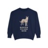 Berger Picard Mom Sweatshirt, True Navy, front view