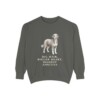Bernedoodle Humor Sweatshirt, Pepper, front view