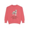 Bernedoodle Humor Sweatshirt, Watermelon, front view