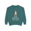 Bernese Mountain Dog Dad Sweatshirt, Blue Spruce, front view