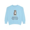 Bernese Mountain Dog Dad Sweatshirt, Chambray, front view
